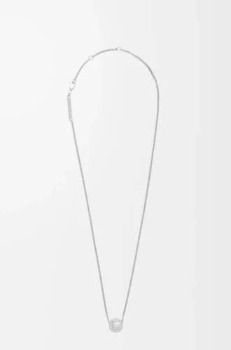 Pebble necklace in sterling silver Silver