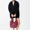 Pebble peacoat in wool Midnight Blue Pebble peacoat in wool Midnight Blue