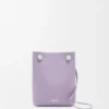 Pebble pouch in smooth calfskin Dirty Mauve Pebble pouch in smooth calfskin Dirty Mauve