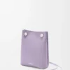 Pebble pouch in smooth calfskin Dirty Mauve Pebble pouch in smooth calfskin Dirty Mauve