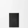 Pebble small vertical wallet in pebble grained calfskin Black Pebble small vertical wallet in pebble grained calfskin Black