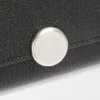Pebble small vertical wallet in pebble grained calfskin Black Pebble small vertical wallet in pebble grained calfskin Black