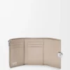 Pebble small vertical wallet in pebble grained calfskin Clay Pebble small vertical wallet in pebble grained calfskin Clay