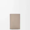Pebble small vertical wallet in pebble grained calfskin Clay Pebble small vertical wallet in pebble grained calfskin Clay