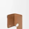 Pebble small vertical wallet in pebble grained calfskin Mocha Pebble small vertical wallet in pebble grained calfskin Mocha