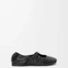 Pebble Soft ballerina in nappa lambskin Black Pebble Soft ballerina in nappa lambskin Black
