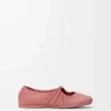 Pebble Soft ballerina in nappa lambskin Blush Pebble Soft ballerina in nappa lambskin Blush