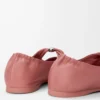 Pebble Soft ballerina in nappa lambskin Blush Pebble Soft ballerina in nappa lambskin Blush