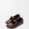 Pebble Soft ballerina in nappa lambskin Burgundy Pebble Soft ballerina in nappa lambskin Burgundy