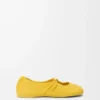 Pebble Soft ballerina in nappa lambskin Dandelion Pebble Soft ballerina in nappa lambskin Dandelion