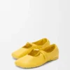 Pebble Soft ballerina in nappa lambskin Dandelion Pebble Soft ballerina in nappa lambskin Dandelion