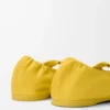 Pebble Soft ballerina in nappa lambskin Dandelion Pebble Soft ballerina in nappa lambskin Dandelion