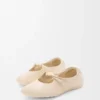 Pebble Soft ballerina in nappa lambskin Dough Pebble Soft ballerina in nappa lambskin Dough