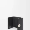 Pebble trifold wallet in pebble grain calfskin Black Pebble trifold wallet in pebble grain calfskin Black