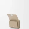 Pebble trifold wallet in pebble grain calfskin Clay Pebble trifold wallet in pebble grain calfskin Clay