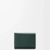 Pebble trifold wallet in pebble grain calfskin Sherwood Pebble trifold wallet in pebble grain calfskin Sherwood
