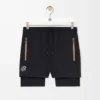 Performance shorts in technical shell Black Performance shorts in technical shell Black