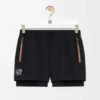 Performance shorts in technical shell Black Performance shorts in technical shell Black