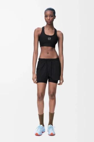Performance shorts in technical shell Black Performance shorts in technical shell Black