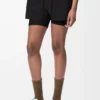 Performance shorts in technical shell Black Performance shorts in technical shell Black
