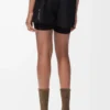 Performance shorts in technical shell Black Performance shorts in technical shell Black