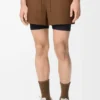 Performance shorts in technical shell Toffee Performance shorts in technical shell Toffee