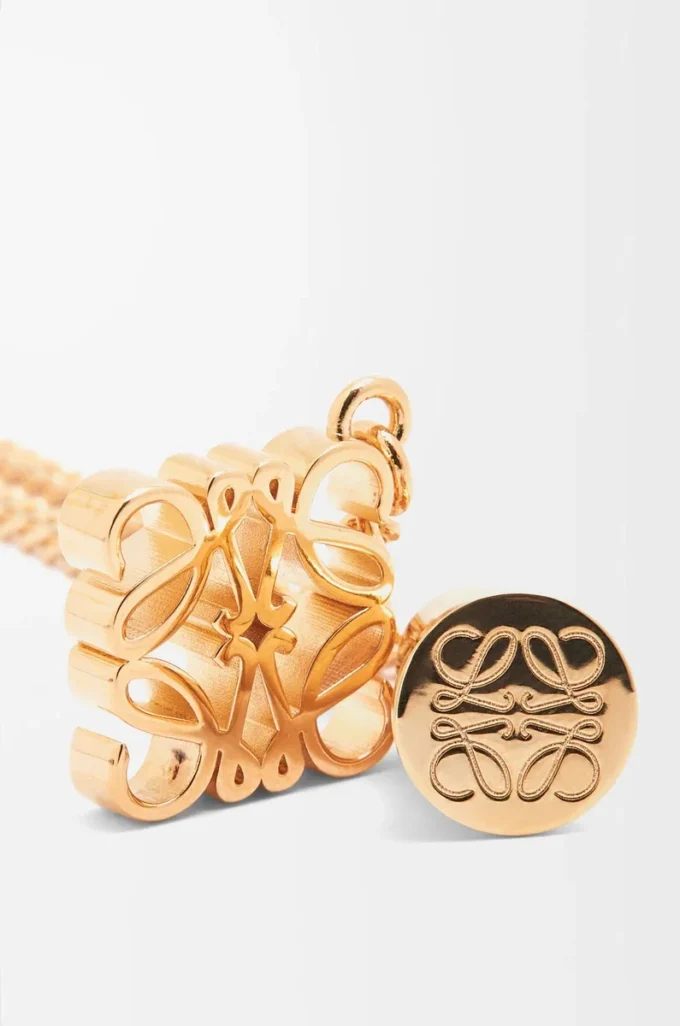 Personalisation necklace in metal Gold Personalisation necklace in metal Gold