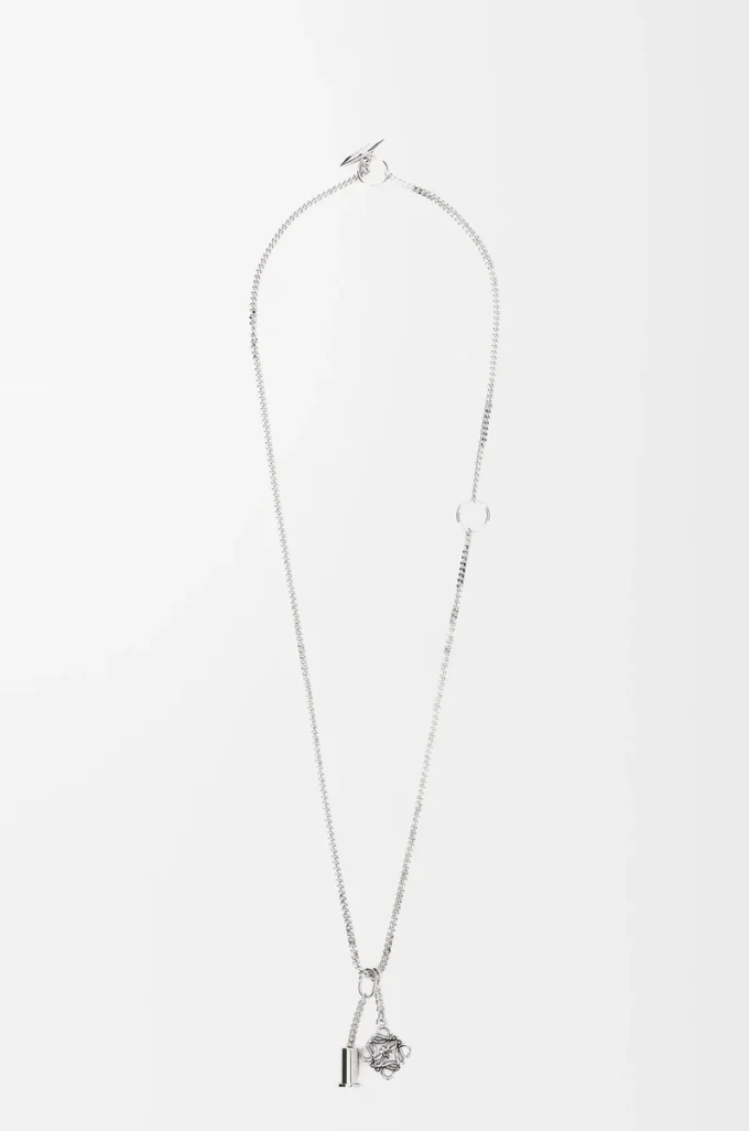 Personalisation necklace in metal Palladium Personalisation necklace in metal Palladium