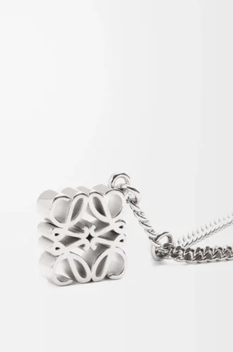 Personalisation necklace in metal Palladium