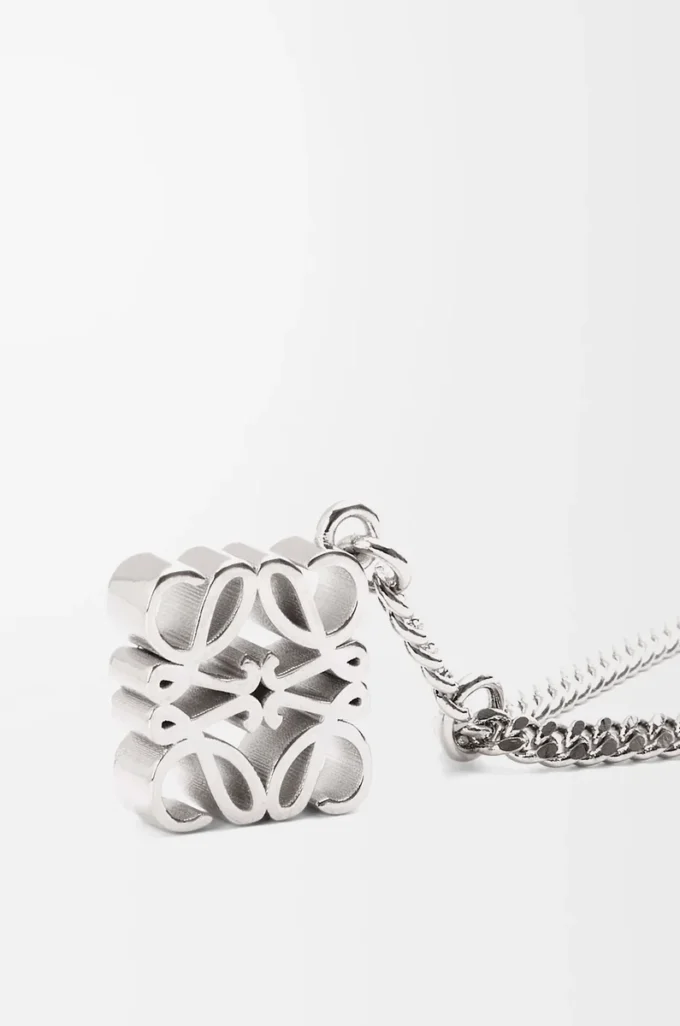 Personalisation necklace in metal Palladium Personalisation necklace in metal Palladium
