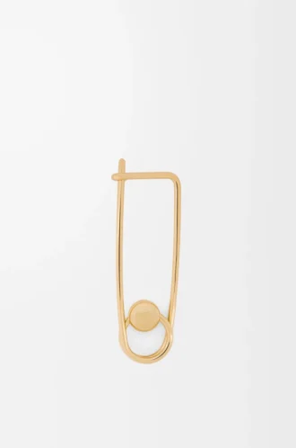 Personalisation safety pin Gold