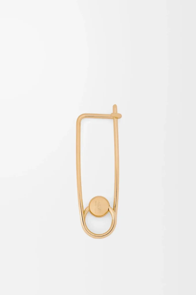 Personalisation safety pin Gold