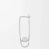 Personalisation safety pin Silver