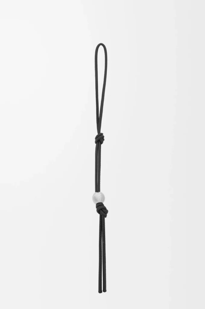 Personalisation strap in classic calfskin Black/Palladium Personalisation strap in classic calfskin Black/Palladium