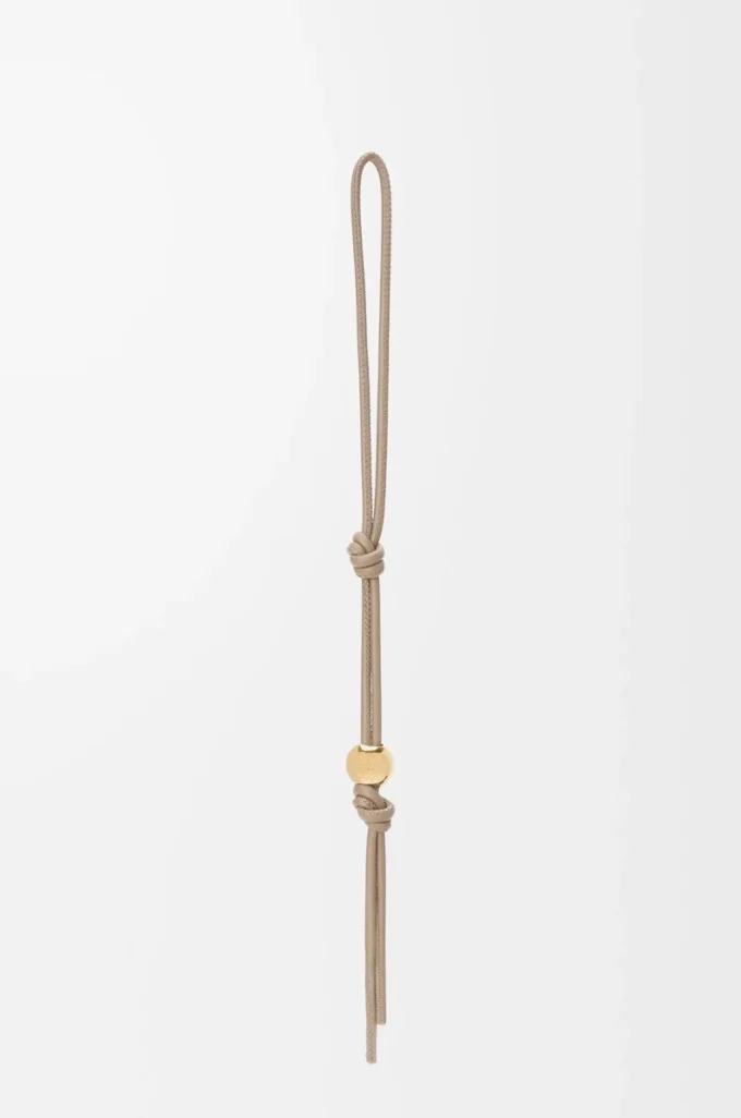 Personalisation strap in classic calfskin Sand/Gold Personalisation strap in classic calfskin Sand/Gold