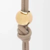 Personalisation strap in classic calfskin Sand/Gold Personalisation strap in classic calfskin Sand/Gold