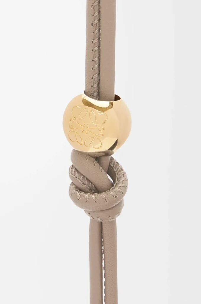Personalisation strap in classic calfskin Sand/Gold Personalisation strap in classic calfskin Sand/Gold