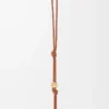 Personalisation strap in classic calfskin Tan/Gold Personalisation strap in classic calfskin Tan/Gold