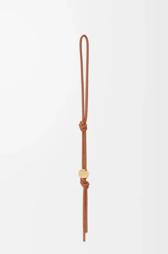 Personalisation strap in classic calfskin Tan/Gold