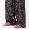 Petal Anagram slide in soft calfskin Fuchsia Petal Anagram slide in soft calfskin Fuchsia