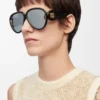 Pilot Mask sunglasses Black