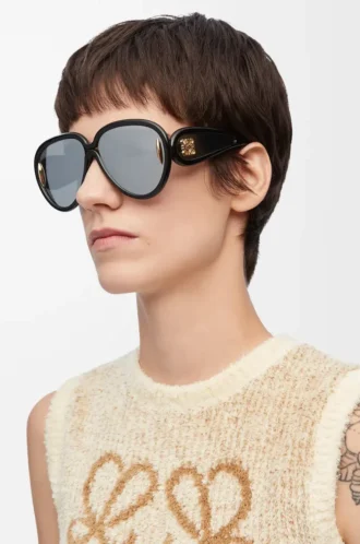 Pilot Mask sunglasses Black