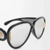 Pilot Mask sunglasses Black