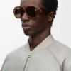Pilot Mask sunglasses Dark Havana Pilot Mask sunglasses Dark Havana