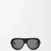 Pilot Slim sunglasses Black