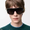 Pilot Slim sunglasses Black