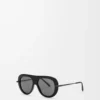 Pilot Slim sunglasses Black