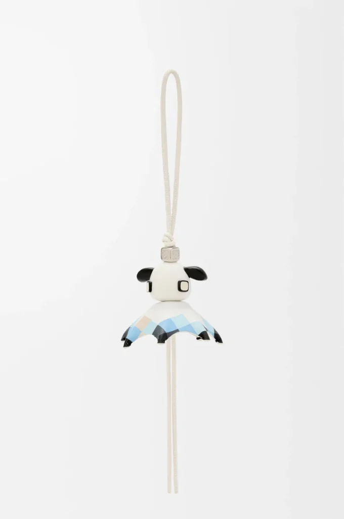Pixel Puzz charm White