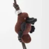 Platypus charm in felt Chocolate/Black Platypus charm in felt Chocolate/Black