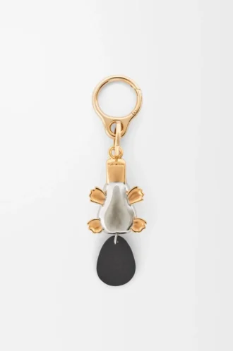 Platypus keyring Silver/Gold